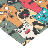 De menigte katten medium tafelloper (Hoek)