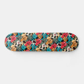 De menigte katten skateboard (Horizontaal)