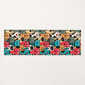 De menigte katten yogamat (Voorkant (horizontaal))