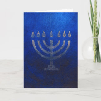 De Menorah Feestdagen Kaart
