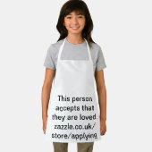 De mens accepteert dat hij geliefd is schort (Insitu)