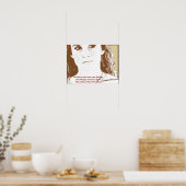 De mensen die gezien werden - poster kunst (Keuken)