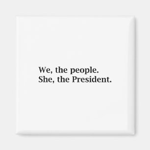 De mensen steunen Kamala Harris voor President 202 Magneet