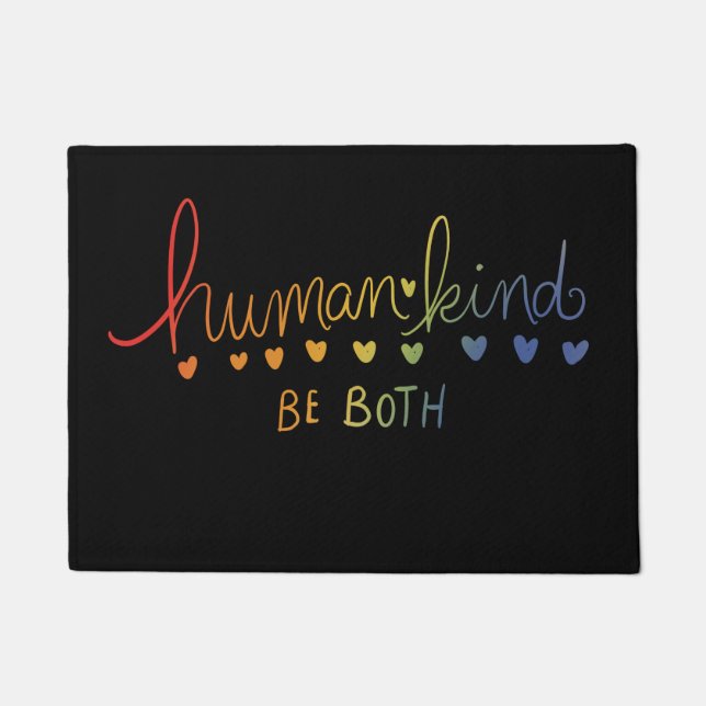 De mensheid is de mens deurmat (Voorkant)