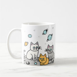 De Meowstronauten Koffiemok