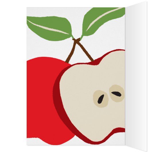 De Merci d'Apple d'appréciation de professeur demi (Intérieur (Gauche))