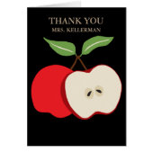 De Merci d'Apple d'appréciation de professeur demi (Devant)