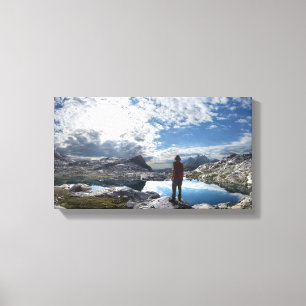 De Meren van Nydiver - de Wildernis van Ansel Canvas Afdruk
