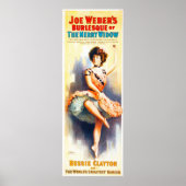 De Merry Widow Poster (Voorkant)