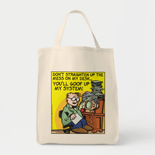 De Mess op mijn bureau Tote Bag