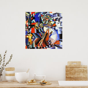 De messenslijper, beroemd schilderij, poster