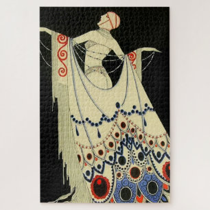 “De met juwelen bezette jurk” Art Deco door Jose C Legpuzzel