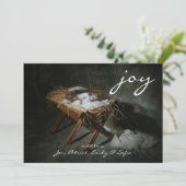 De Metafoor van het Verhaal van Kerstmis Feestdagenkaart (Staand voorkant)