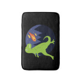 De meteoriet die stookt badmat (Voorkant Verticaal)