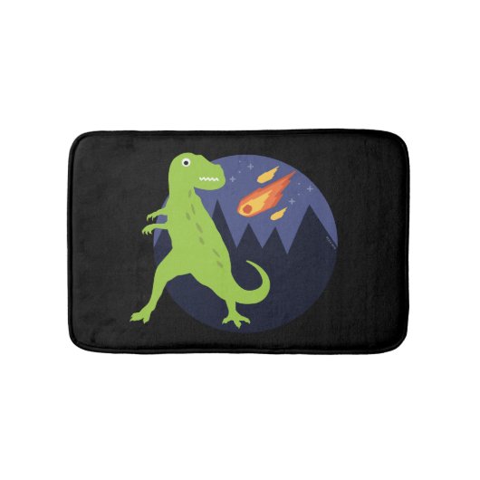 De meteoriet die stookt badmat (Voorkant)