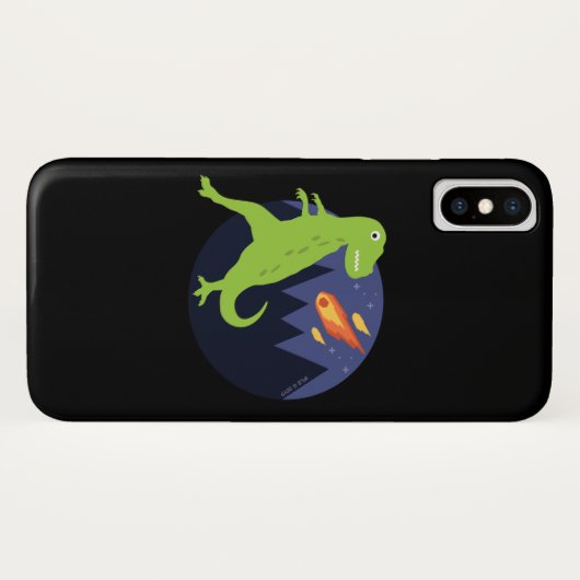 De meteoriet die stookt Case-Mate iPhone case (Achterkant (horizontaal))