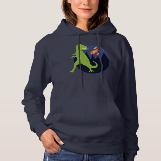 De meteoriet die stookt hoodie (Voorkant)
