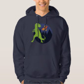 De meteoriet die stookt hoodie (Voorkant)
