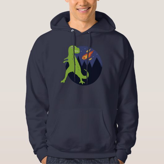 De meteoriet die stookt hoodie (Voorkant)