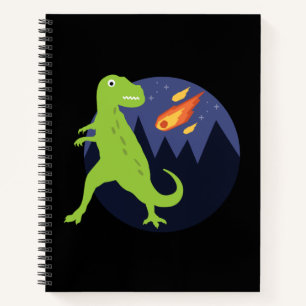 De meteoriet die stookt notitieboek