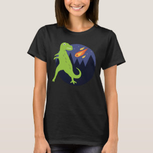 De meteoriet die stookt t-shirt