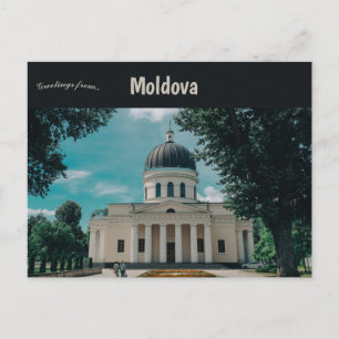 De Metropolitane Kathedraal Chisinau Moldavië Briefkaart