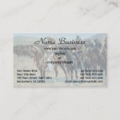 De Mexicaanse majoor – Frederic Remington Visitekaartje (Voorkant)