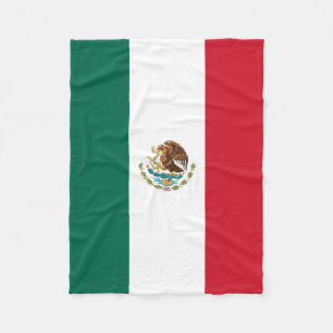 De Mexicaanse nationale vlag Fleece Deken