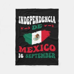 De Mexicaanse Onafhankelijkheidsdag Fleece Deken