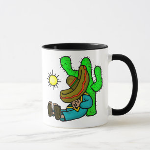 De Mexicaanse Siesta Funny Coffee Mok om zich aan 