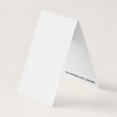 DE MICAH-ZEGEL VISITEKAARTJES (Achterkant)