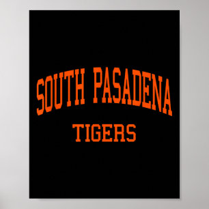 De middelbare school van South Pasadena heeft de S Poster