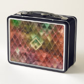 De middeleeuwse Drakenschalen van de Regenboog met (Achterkant)