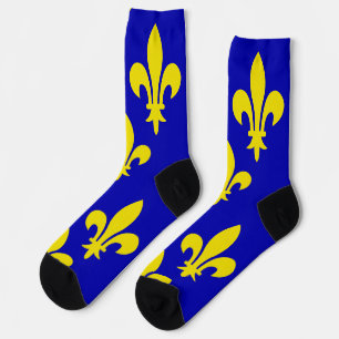De middeleeuwse vlag van Frankrijk Sokken