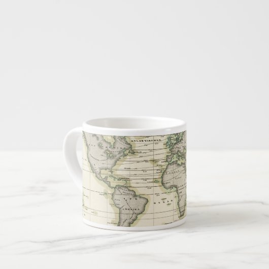 De middenbarometer espresso kop (Voorkant links)