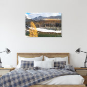 De Middle Fork van de Flathead River Canvas Afdruk (Insitu (Slaapkamer))
