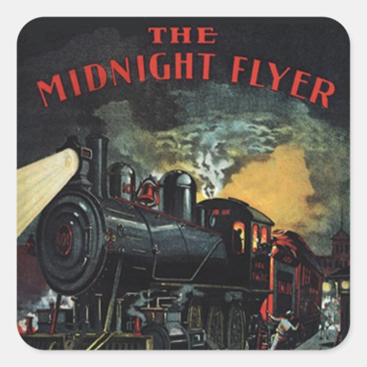 De Midnight Flyer Stickers (Voorkant)