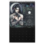 De Midnight Garden 2025 heidense kalender (Mar 2026)