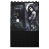 De Midnight Garden 2025 heidense kalender (Feb 2026)