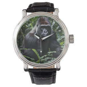 De Midnight Gorilla King: Monarch van het bos Horloge