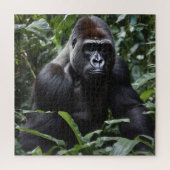 De Midnight Gorilla King: Monarch van het bos Legpuzzel (Verticaal)