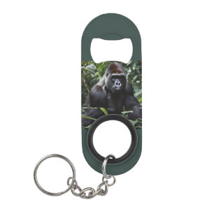 De Midnight Gorilla King: Monarch van het bos Mini Flessenopener