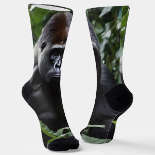 De Midnight Gorilla King: Monarch van het bos Sokken