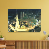 De Midnight Ride van Paul Revere Canvas Afdruk (Insitu (Woonkamer))