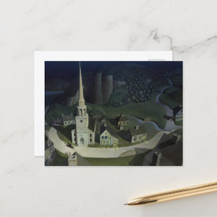 De Midnight Ride van Paul Revere door Wood Feestdagenkaart