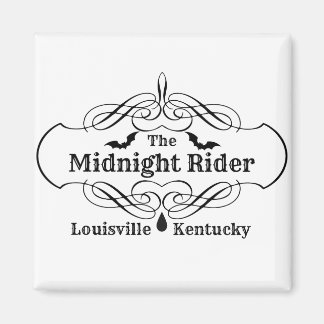 De Midnight Rider Logo Magneet