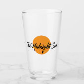 De Midnight Sun Logo Beverage Glass Glas (Voorkant)