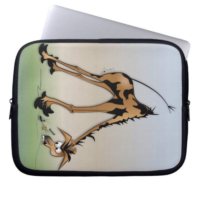 De Mier van Irrit - Laptop Sleeve (Voorkant)