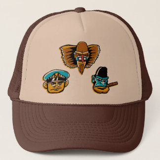 De Mighty Monkey Mannen Trucker Hat Pet