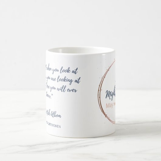 De Mighty Women mok ~ Mitch Albom (Center)